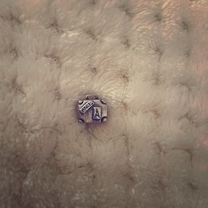 Pandora Retired Travel Luggage Charm RARE